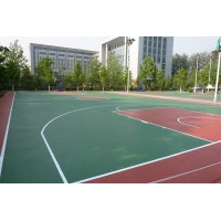 廣東邦禾體育硅pu籃球場 學校運動場材料廠家