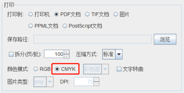 打印輸出