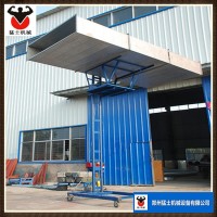 風管機作業升降機安裝起吊設備升高車便攜高空舉重升高可調節平臺
