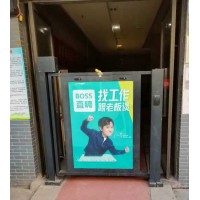武漢廣告門生產(chǎn)廠家 玻璃式廣告門圖片 柵欄式廣告門