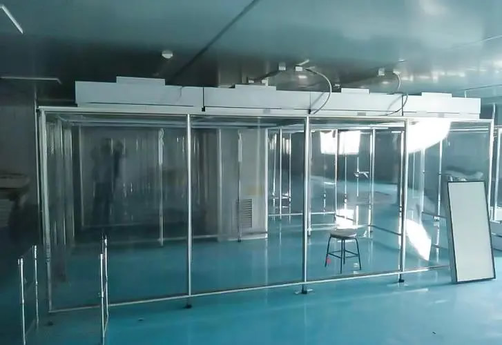 廠房實驗室局部百級潔凈棚無塵車間
