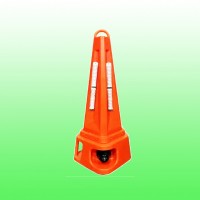 公路聲光路錐報警器 施工聲光路錐價格